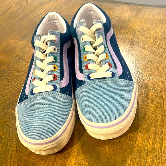 Vans X EM on Holiday Old Skool Denim Blue Sneakers Limited-Edition 2022 - Picture 4 of 8